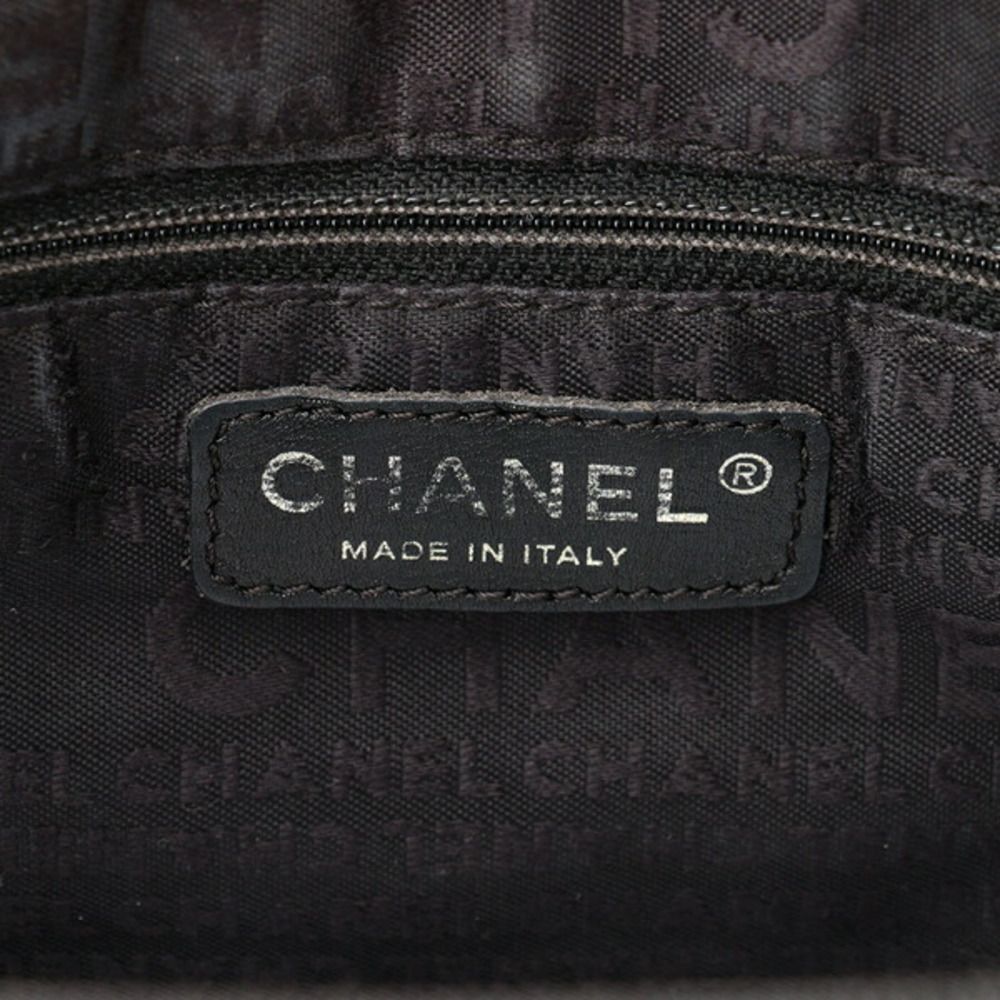 Caviar Skin Leather Cowhide Black Champagne Gold Metal Fittings - Picture 6 of 6